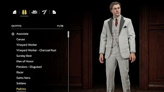 Mafia: The Old Country - All Outfits | List (PC UHD) [4K60FPS]
