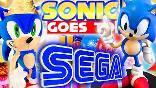 Sonic The Hedgehog Goes To SEGA HQ! (Invited by SEGA)
