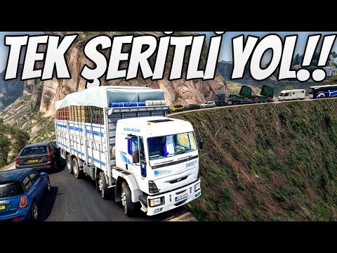 DÜNYANIN EN TEHLİKELİ DAĞ YOLLARINDA SEBZE ÇEKİYORUZ !!! - FORD CARGO 3227 - ETS 2 KAMYON MOD