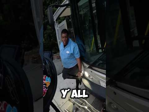 Coolest Bus Driver Ever 😎🚌🔥#shorts #ebox