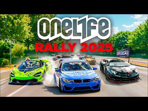 Craziest Rally ever? - 60+ SUPERCARS VS. POLICE in Eastern Europe! - OneLife Rally 2025