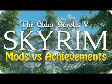 skyrim achievements with mods