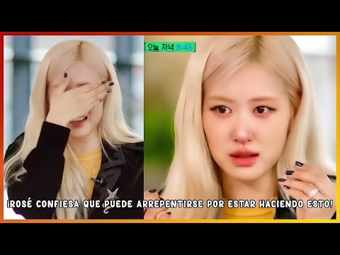 🌹ROSÉ conmueve a fans con DECLARACIÓN que dió en uno de los programas más importantes de COREA