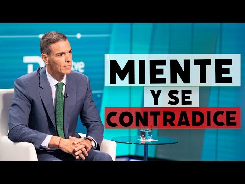 Las mentiras y contradicciones de Pedro Sánchez durante su entrevista en RTVE