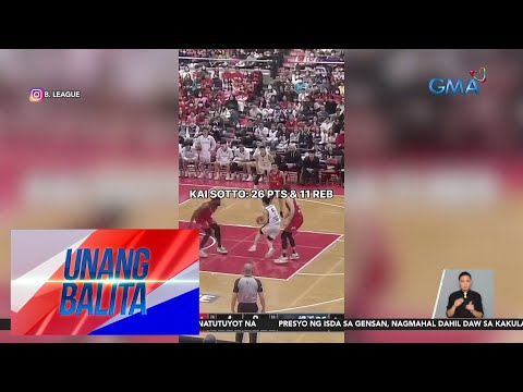 Kai Sotto, Nakakuha Ng 26 Pts. At 11 Rebounds Sa Laban Ng Yokohama B ...