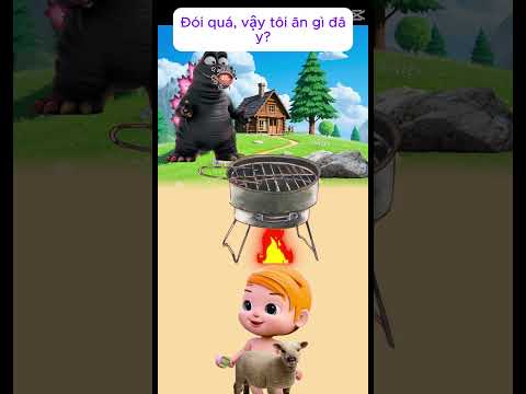 Khủng long đòi gà nướng nhưng Miu Miu không cho #LangCuoiTiHon #HaiHuocChoTreEm #VuiVeCungBe #Shorts