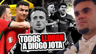 Devastados Despiden a su gran Amigo: Luis Diaz y Cristiano Ronaldo Lloran a Diogo Jota