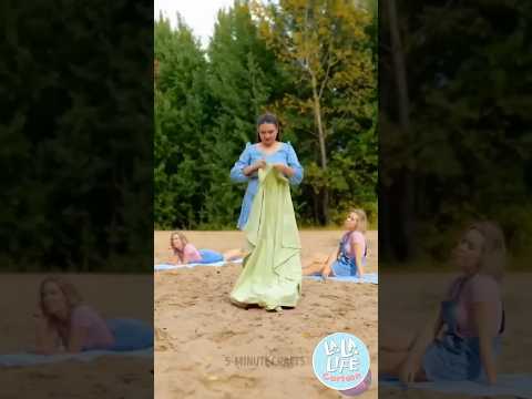 Beach hacks for everyone! #hacks #funny #funhacks #cartoon #fun