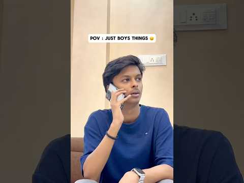 Just Boys Things 🤣 #bengalicomedy #justboysthings #shorts
