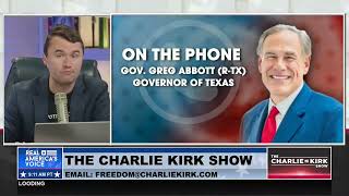 Governor Abbott Discusses Texas’ Redistricting Efforts On The Charlie Kirk Show
