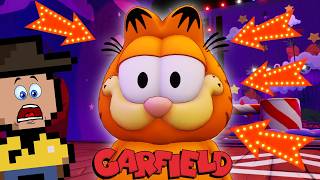 O GARFIELD ESTÁ PRESO EM UM SHOW DE TV! * e ele continua preguiçoso *