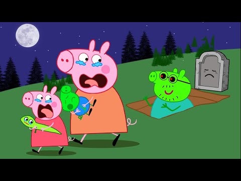 Peppa Pig vs Zombies at the City! Run Now Daddy Pig !!! 🧟‍♀️| Peppa Pig Funny Animation