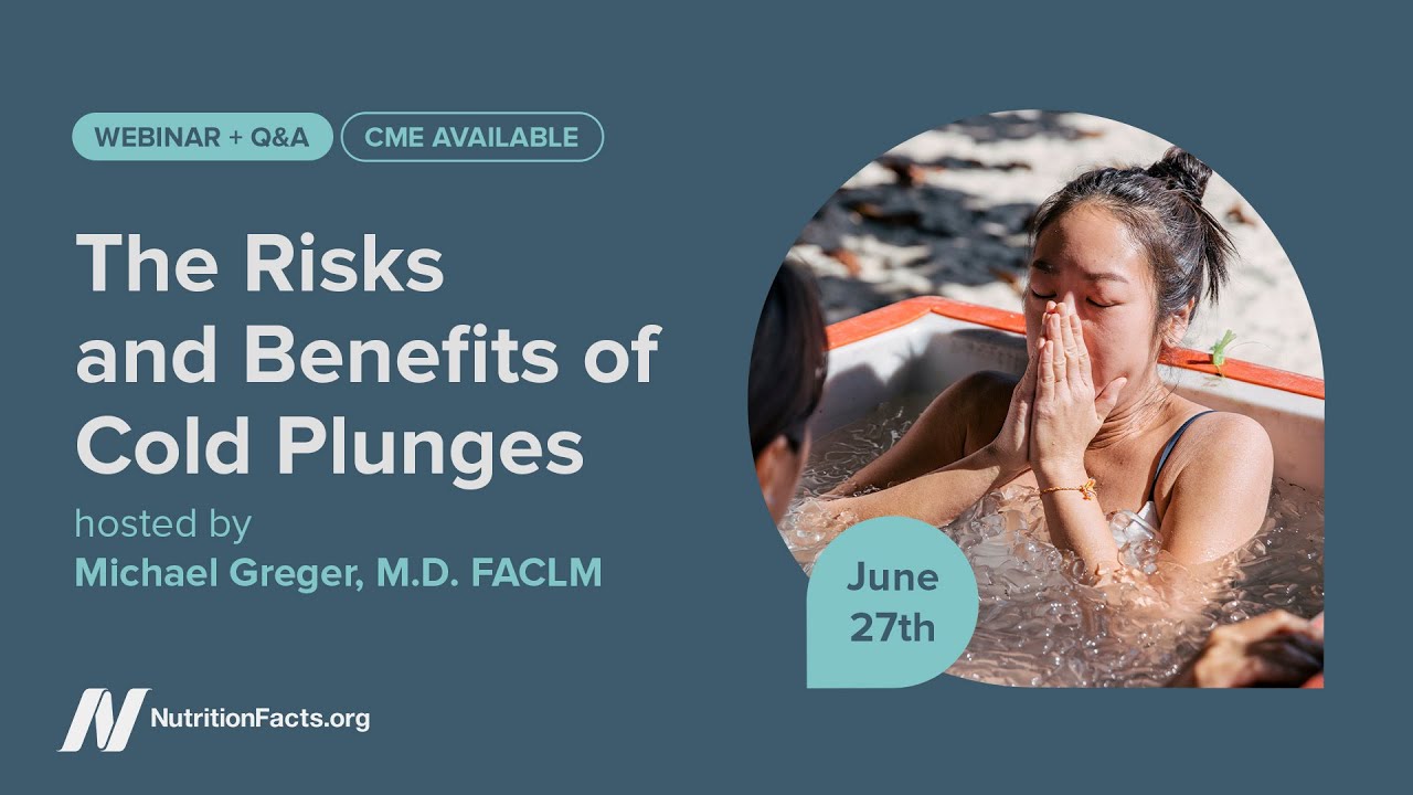 Upcoming webinar: The Risks and Benefits of Cold Plunges