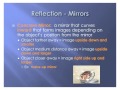 Light Behavior and Lens Properties