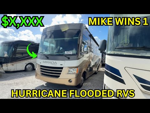 Hurricane Flooded RVs Mike Wins One Was It a Steal Deal?