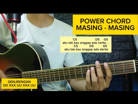 (POWER CHORD) MASING - MASING | Ade Govinda dan Ernie Zakri | Tutorial Gitar Lengkap