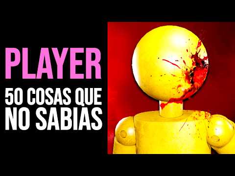 POPPY PLAYTIME CHAPTER 3: 50 Cosas que NO SABÍAS de PLAYER | Curiosidades