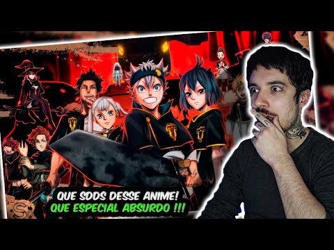 (KRL MUITOOO BOM!) REAGINDO a Touros Negros (Black Clover) - O Pior Esquadrão | Sting | REACT // Nai