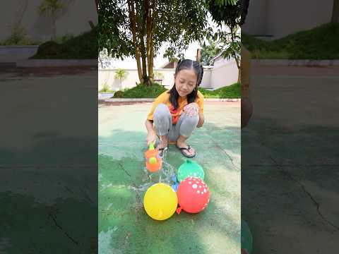 Keysha Meletuskan Balon Pura-pura Marah Ke Afsheena