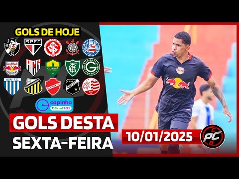 ⚽️ TODOS OS GOLS DA COPINHA DESTA SEXTA 10/01/2025 COPA DA RODADA, GOLS DE HOJE, GOLS DO DIA