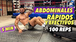 Rutina Para Marcar Abdominales En Casa (5 MIN) | Adiós PANZA