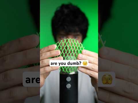 are you dumb? 🫣 #asmr
