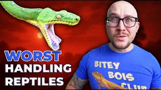 The Least Handleable Pet Reptiles