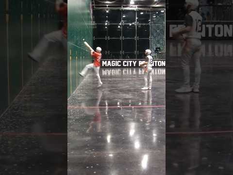 Goixerri x Douglas is ALWAYS an electric matchup!! #jaialai #battlecourt #miami