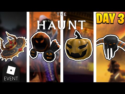 How To Get All Day 3 Accessories in The Haunt Roblox Event (NEW ITEMS)