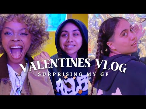 VALENTINES DAY VLOG ❤️ SURPRISING MY GIRLFRIEND | challan
