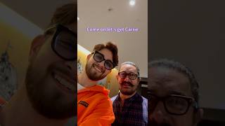 Celebrity prank on my fiancée🤣 #shorts #couple #prank