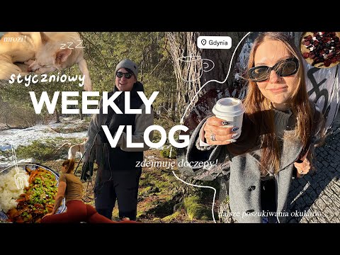 WEEKLY VLOG 🤓// zdejmuję doczepiane włosy / zimowe gotowanie 🍲/ poszukiwania okularów / terapia