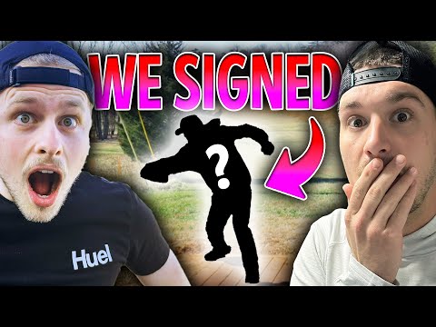 We Signed One of the Best Disc Golfers in the World!!!