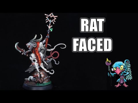 How to Paint Grey Skin & Cute Rat Tails - HC 487