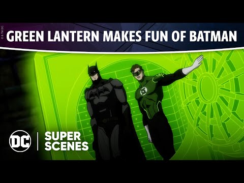 DC Super Scenes: Green Lantern Makes Fun of Batman
