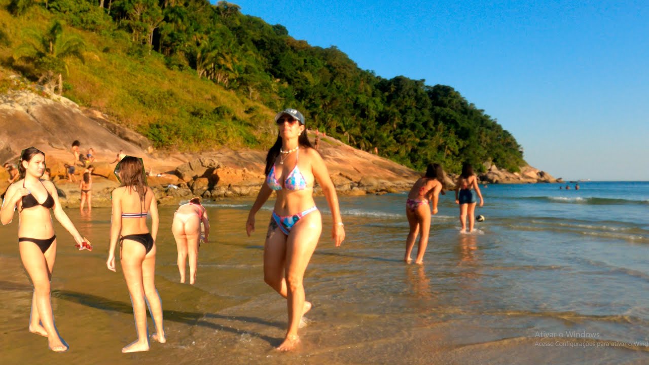 Beach Walking Brazil 4K