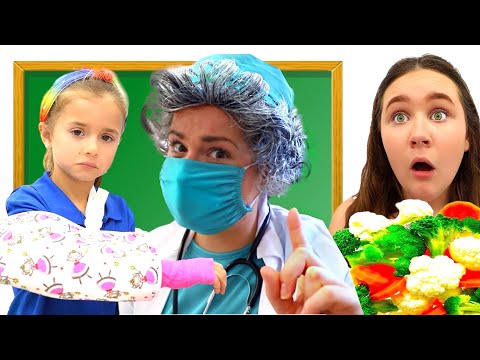 Ruby and Bonnie school story about healthy habits and helping friends