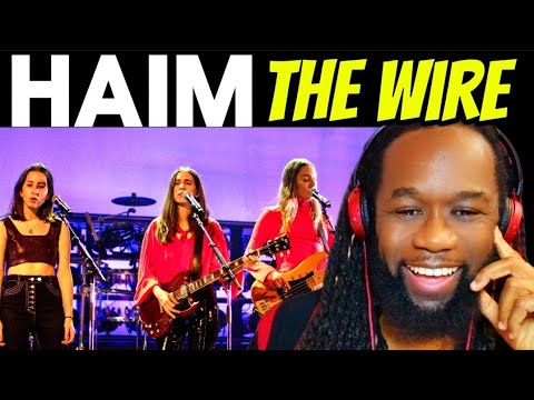 You are gonna like this! HAIM The wire REACTION - First time hearing