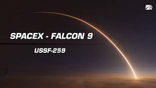 REPLAY! SpaceX Launches USSF-259 (TH-1) Into Orbit | SLC-4E, Vandenberg SFB, CA