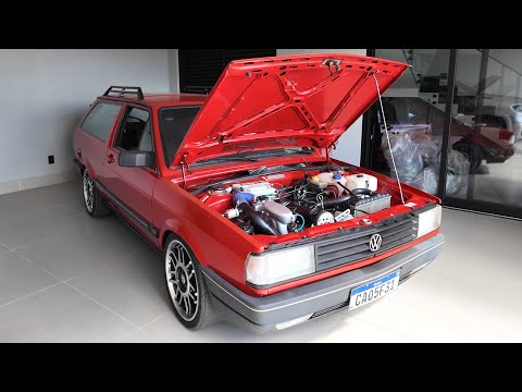 Minha Parati GLS Turbo ficou pronta!