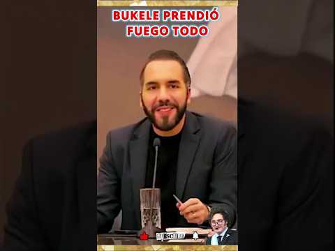 BUKELE RETA A LOS POLÍTICOS A TERMINAR CON EL CRIMEN ORGANIZADO.  #noticias #new #world #tv