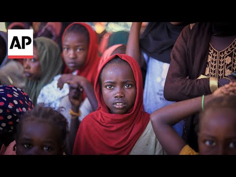 YouTube video thumbnail: People Flee From Violence in Sudan as Paramilitary Forces Seize el-Fasher City