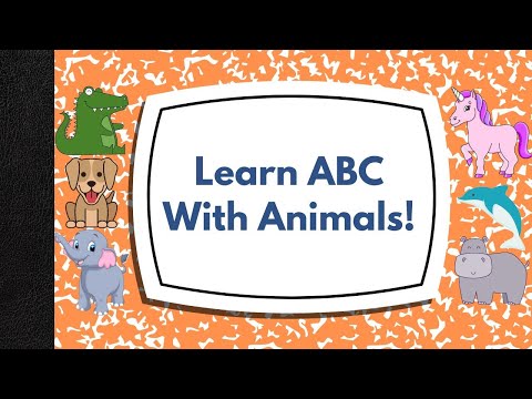 Learn ABC Alphabet!  Learn ABC’s and Animals with Fun Alphabet Puzzle!  Learning Video For Toddlers