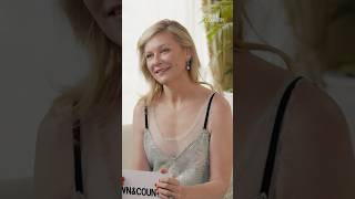As an actor, the red carpet is part of the job—watching the screening? Optional, for #KirstenDunst.