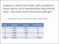 Apportionment and Divisor Calculations