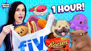 1 Hour of Squishy Hauls! Amazon and Five Below Mega Compilation