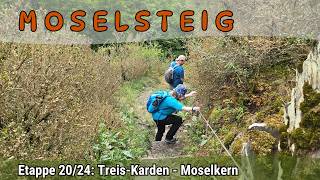 Wandern auf dem Moselsteig – Etappe 20/24 von Treis-Karden nach Moselkern