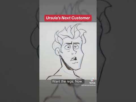 Ursula’s Next Customer #cartoon #disney #thelittlemermaid #comedy