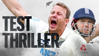 Test Finish In Full🍿 | Blackcaps v England 2023 2nd Test