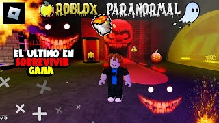 JUEGO PARANORMAL en ROBLOX!😱🌮 || MODO TERROR😳😱🌮